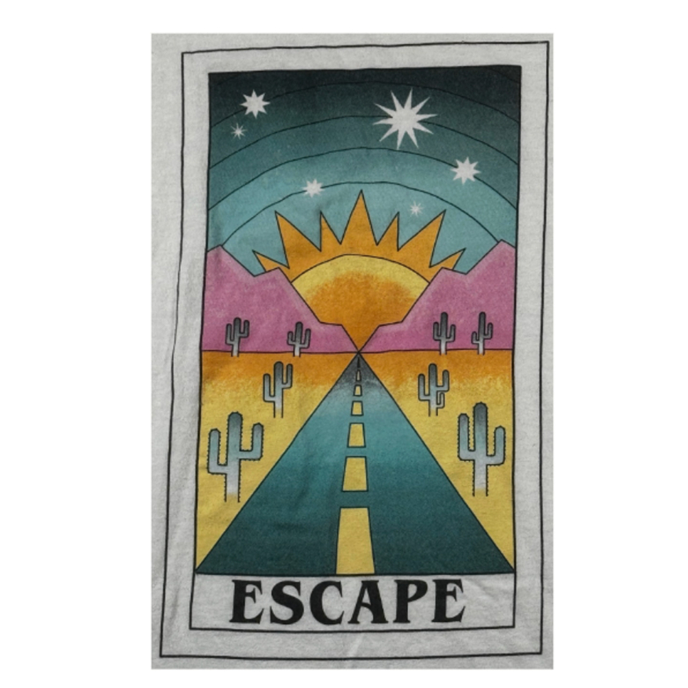🌷 Gildan Escape Desert Sunset Graphic Tee - Picture 3 of 5